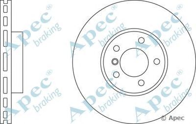 APEC BRAKING dsk2599 -  Тормозной диск